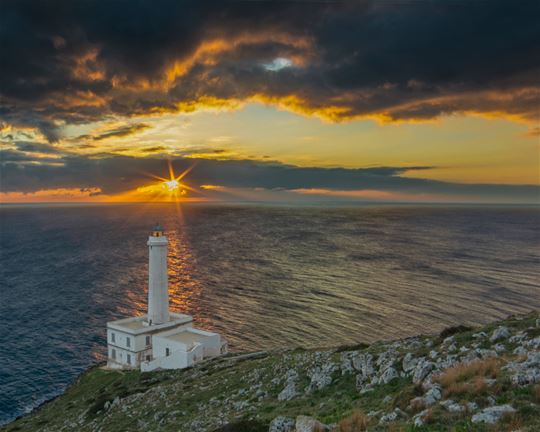 Punta Palascia, Capo d'Otranto. La Nuit